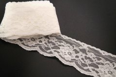Silonová krajka - smetanová - šířka 4,5 cm