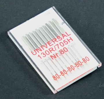 Needles for sewing machines -universal - Size - 80