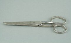 Krejčovské nůžky - délka 18 cm - celokovové