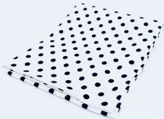 Bavlnené šatky s veľkými bodkami - viac farieb - rozmer 65 cm x 65 cm