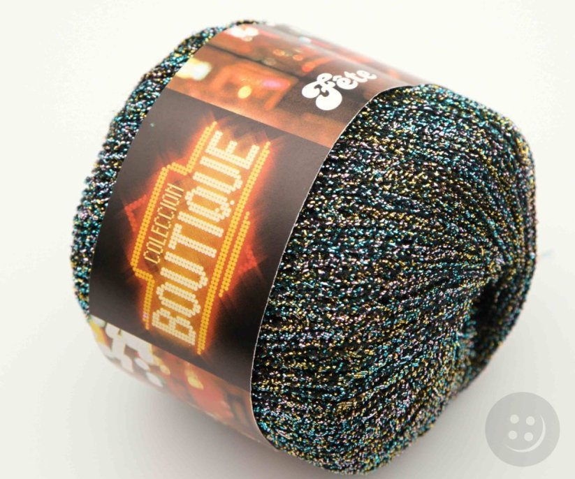 Lurex yarn Katia - rainbow