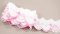Madeira trim - pink - white - width 4 cm
