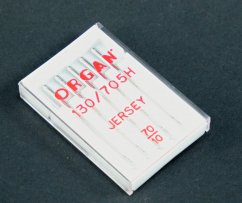 Ihly do šijacích strojov Organ Jersey - 5 ks - veľkosť 70/10