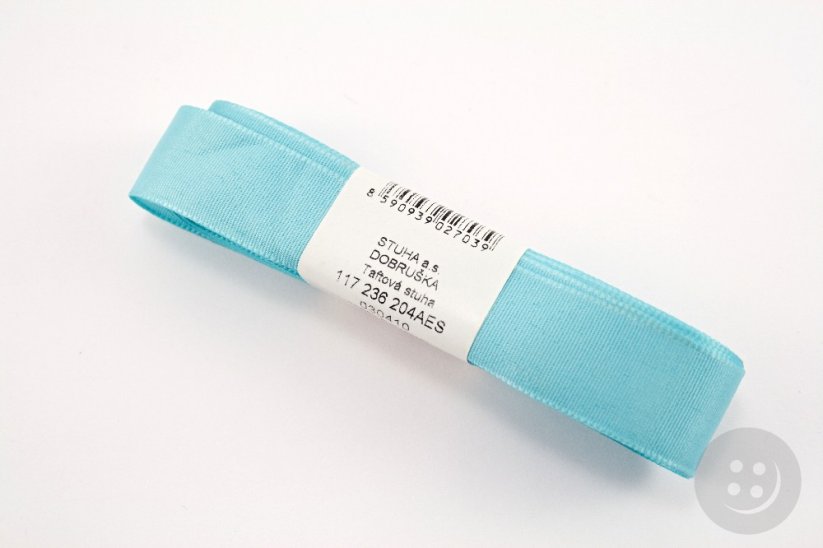 Light turquoise taffeta ribbon No. 410