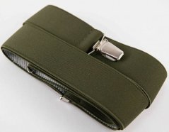 Herren Hosenträger - khaki - Breite 3,5 cm
