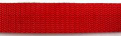 Polypropylénový popruh - červená - šírka 2 cm
