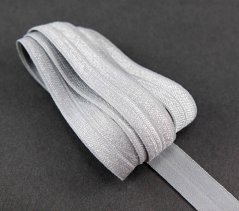 Edging elastic band - pearl gray - width 1.5 cm