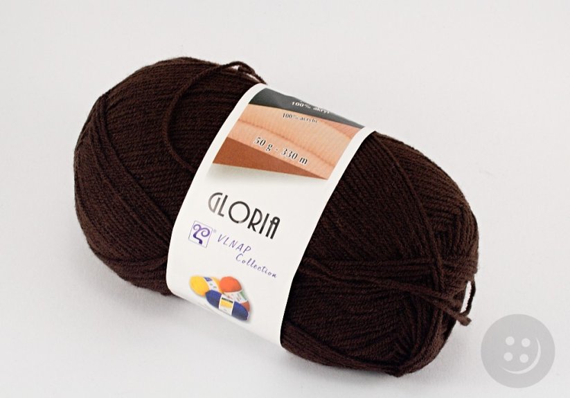 Yarn Gloria - brown 51191