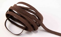 Farebná guma - hnedá - šírka 0,7 cm
