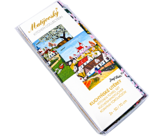 Set mit 2 Tüchern - Josef Lada - Frühling auf dem Land