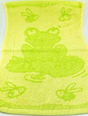 Kinder-Handtuch grün – Frosch