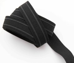 Protiskluzová guma - čierna - šírka 2 cm