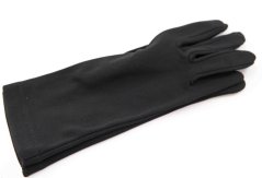 Isolierte Damenhandschuhe – schwarz