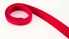 Children's soft elastic - pink - width 2 cm