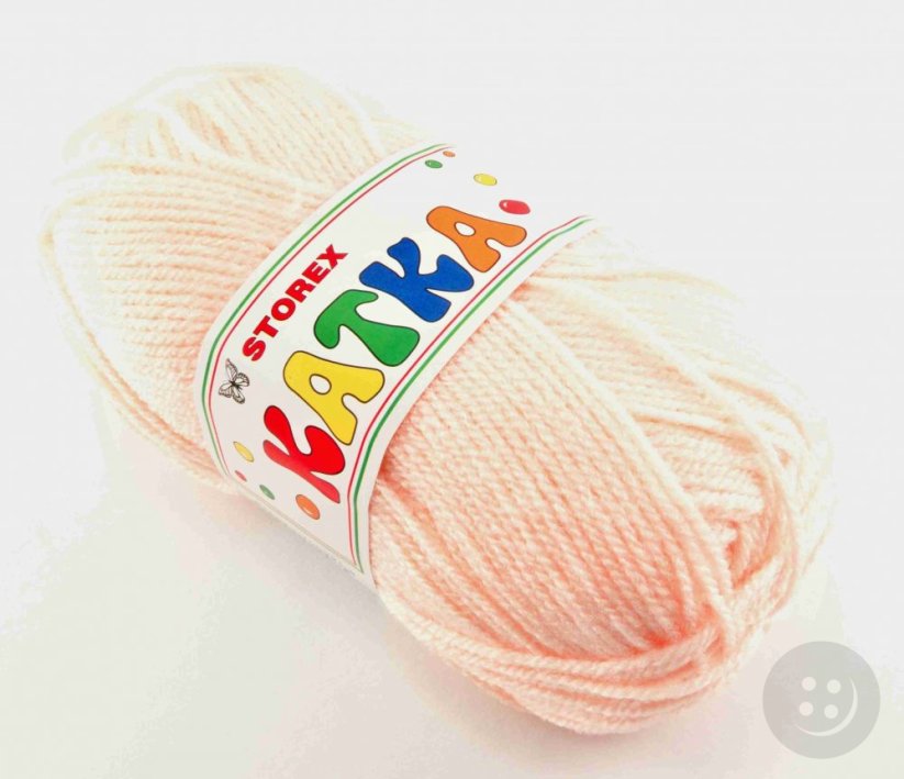 Příze Katka - světle lososová - číslo barvy - 12404