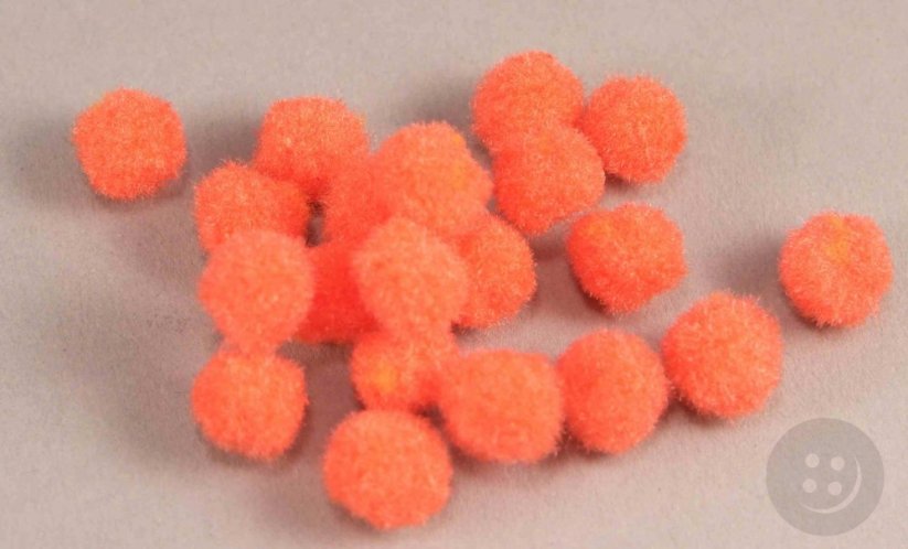 Pompoms - more colors - diameter 1 cm
