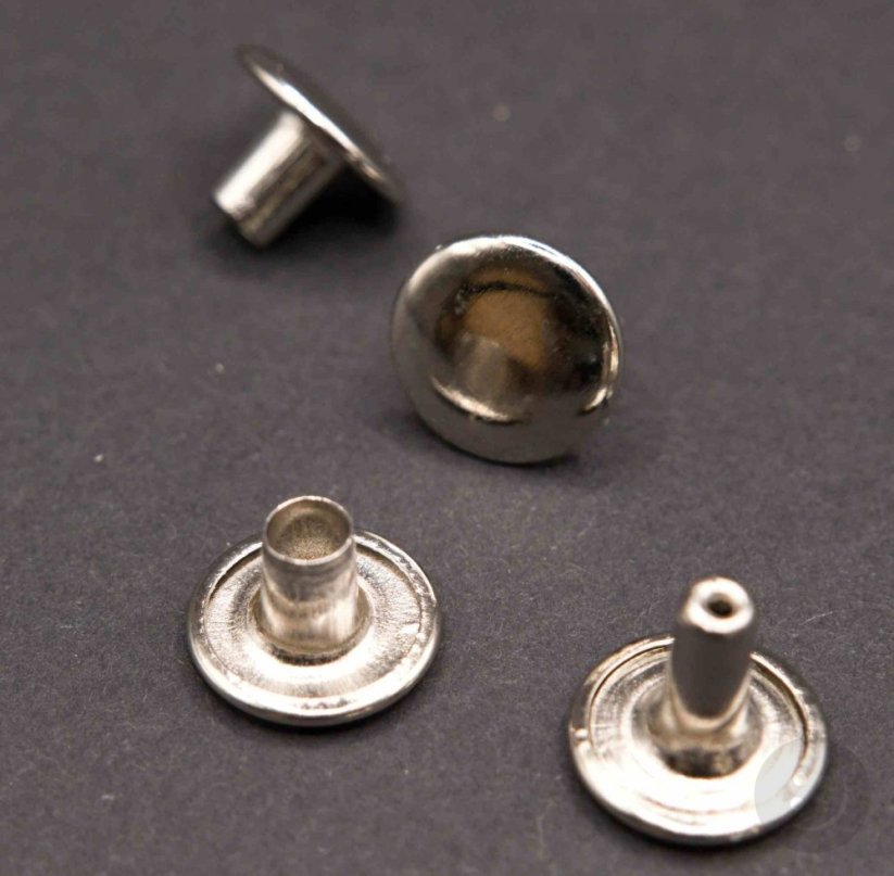 Rivet - silver - length 11 mm