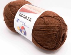 Yarn Gloria - coffee 51022