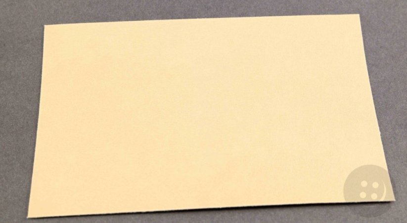 Selbstklebender Lederpatch - Dunkelbeige - Größe 16 cm x 10 cm