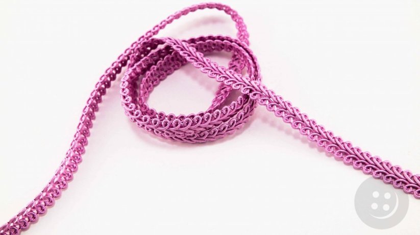Decorative braid - light purple - width 1 cm