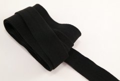 Einfassgummiband - schwarz matt - Breite 2 cm