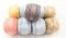 Discounted set of 9 embroidery threads - mix of colors