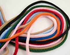 Schnurren - Polyester - viele Farben - Durchmesser 0,4 cm