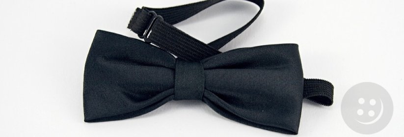 Children's bow tie - black