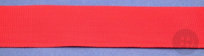 Ripsband - rot - Breite 3 cm
