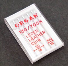 Sewing machines needles for leather sewing ORGAN- 5 pcs - size 90 - 100
