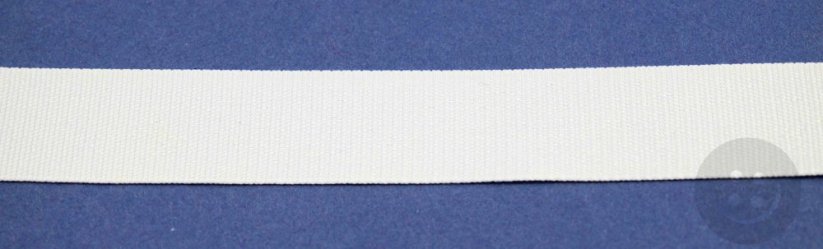 Grosgrain ribbon - cream - width 2 cm