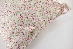 Herbal pillow Lavender Caress- pink flowers with stems - size 35 cm x 28 cm