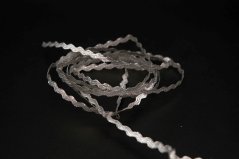 Leonský prámik - hadovka - strieborná - šírka 0,6 cm