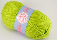 Příze Super baby - limetkově zelená - 64