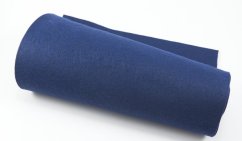 Látková dekorační plsť - modrá