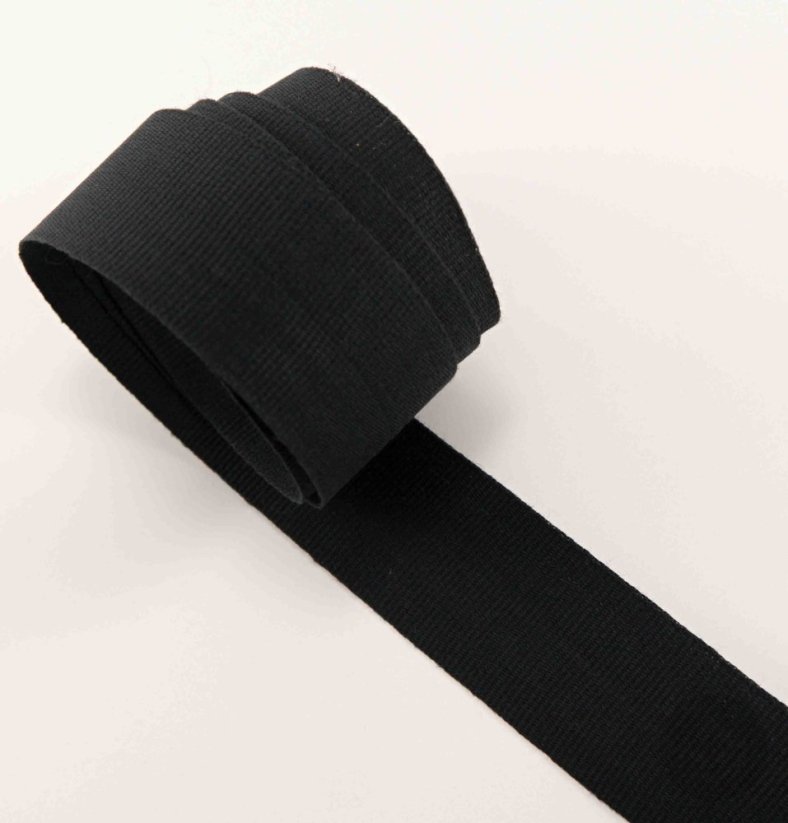 Dámská pasnice - černá - šíře 3 cm