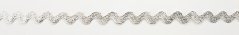 Hadovka s kovovým vláknem - stříbrná - šíře 0,8 cm