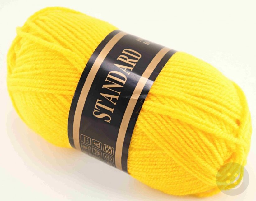 Garn Standard - gelb 318