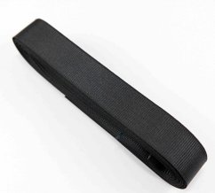 Luxuriöses Satin-Ripsband - Breite 2 cm - schwarz