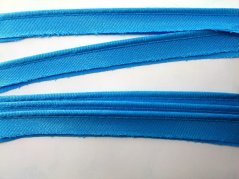 Sation bias insertion piping - turquoise - width 1.4 cm