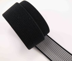 Gummiband - schwarz - Breite 3,5 cm