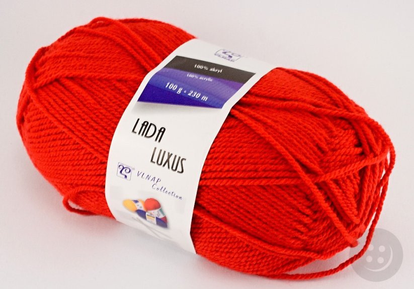 Yarn Lada Luxus - red