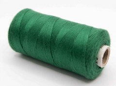Polyester-Jeansfäden in einer Spule von 200 m - Grün