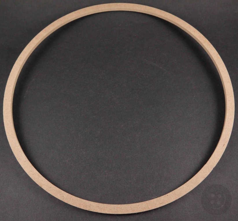 Wooden circle for macrame - inner diameter 5,5 cm - 31 cm / outer 7,5 cm - 33,5 cm