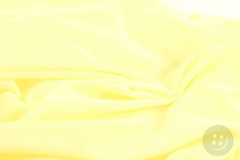 Pružná úpletová podšívka citronová