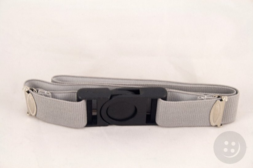 Children's belt - grey - width 2 cm