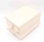 Natural foldable sewing box with sewing supplies
