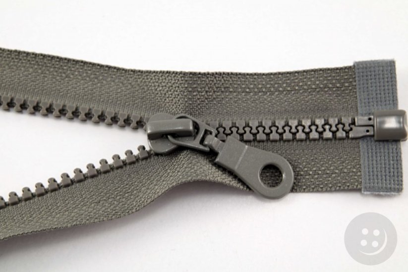 Dělitelný kostěný zip - délka (30 - 95 cm) - různé barvy