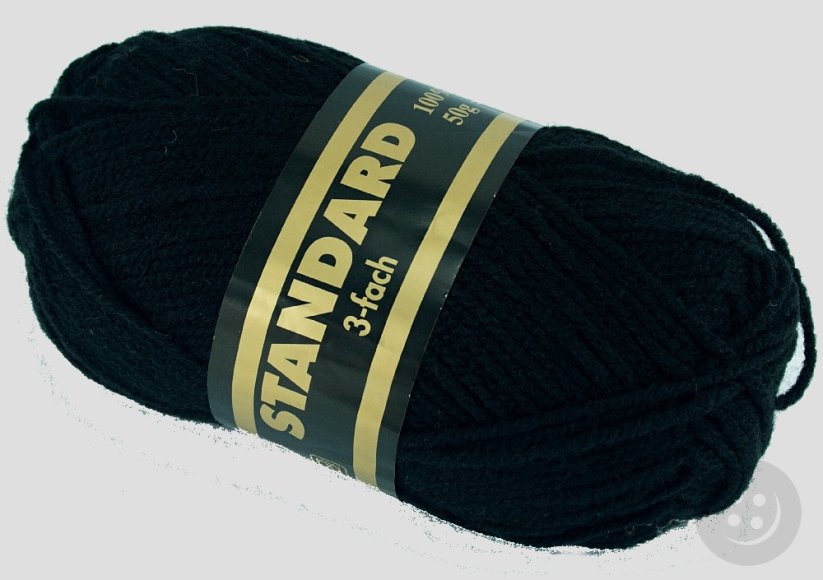 Yarn Standard - black 940