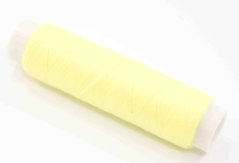 Polyester thread 100 m reflective yellow